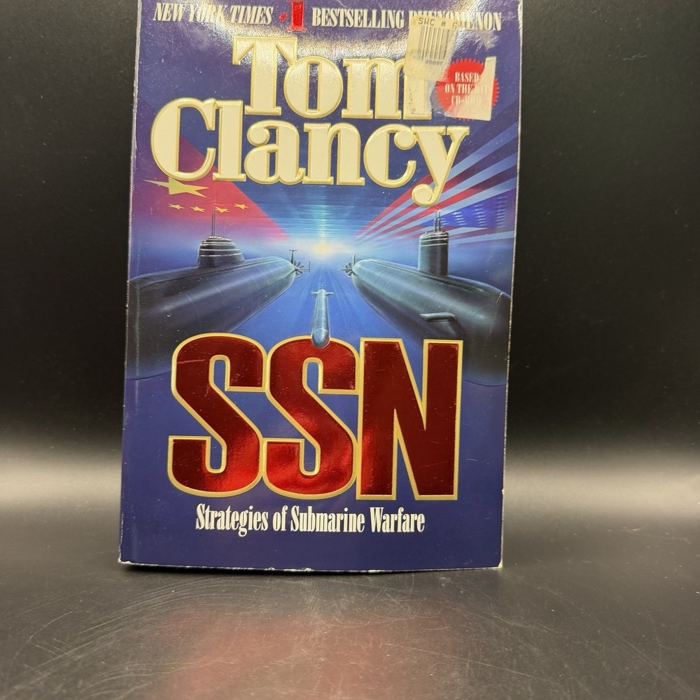 SSN Strategies Of Submarine Warfare Book By Tom Clancy